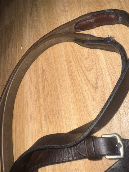 Brown Rubber EVENTA Reins Size X Full | Second Hand Horse Tack #890