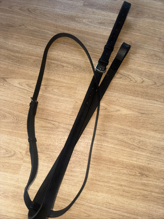Shires Black Full Size Standing Martingale #26