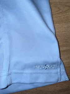 Shires Childs XL Air Dri Blue Show Shirt - Breathable
