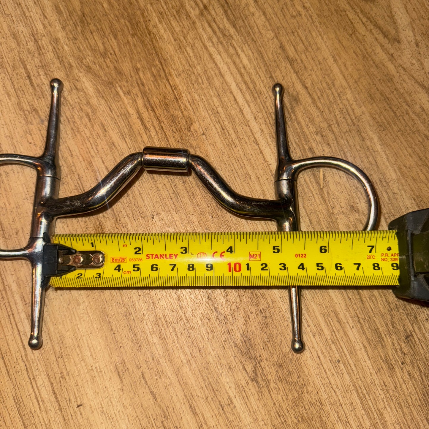 Myler 5” High Port Full Cheek Snaffle & Hooks