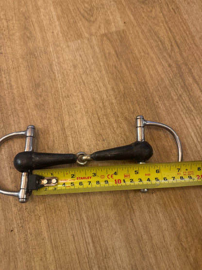 Vulcanite D Ring 5” Snaffle