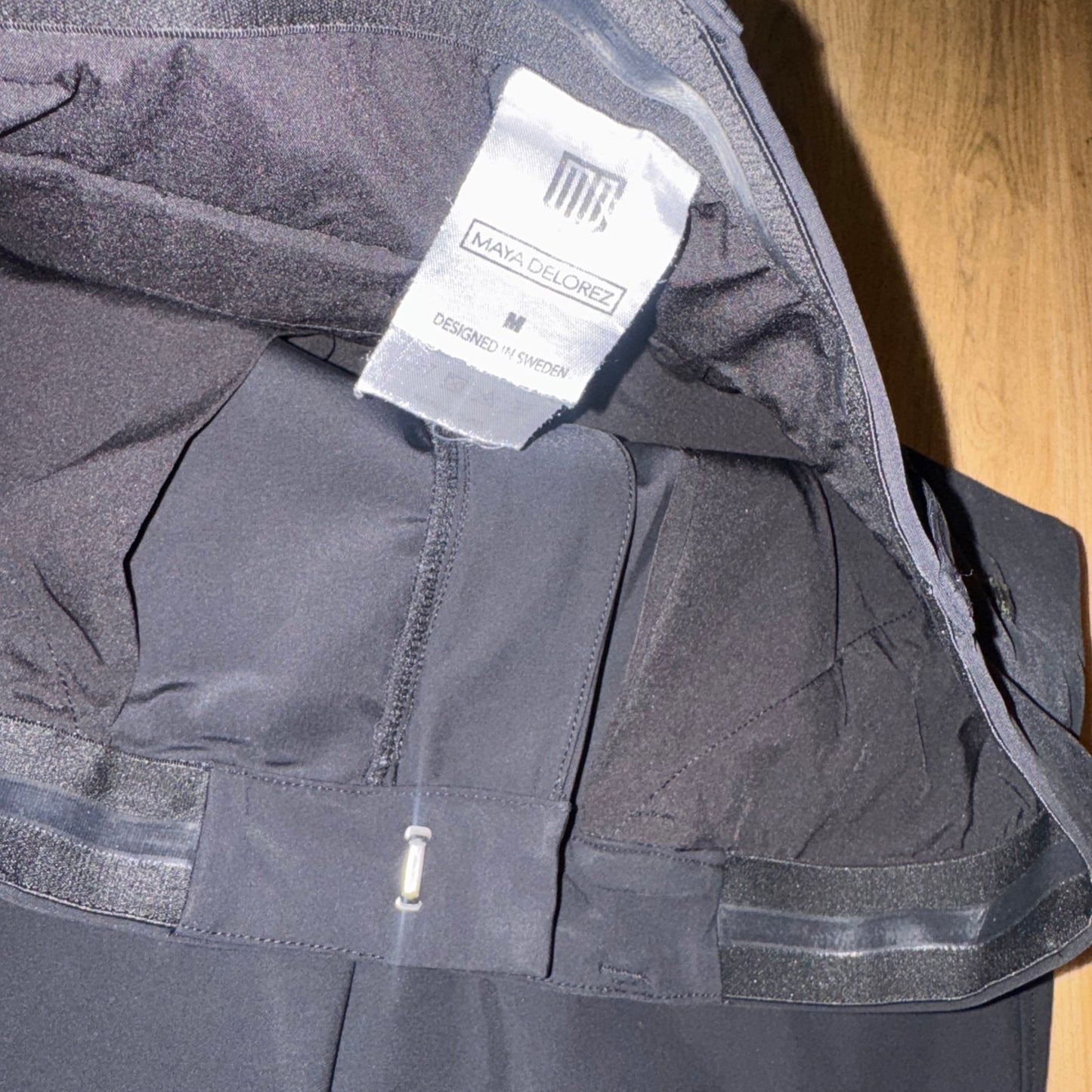 Maya Delorez Black Size Medium Breeches - RRP £189