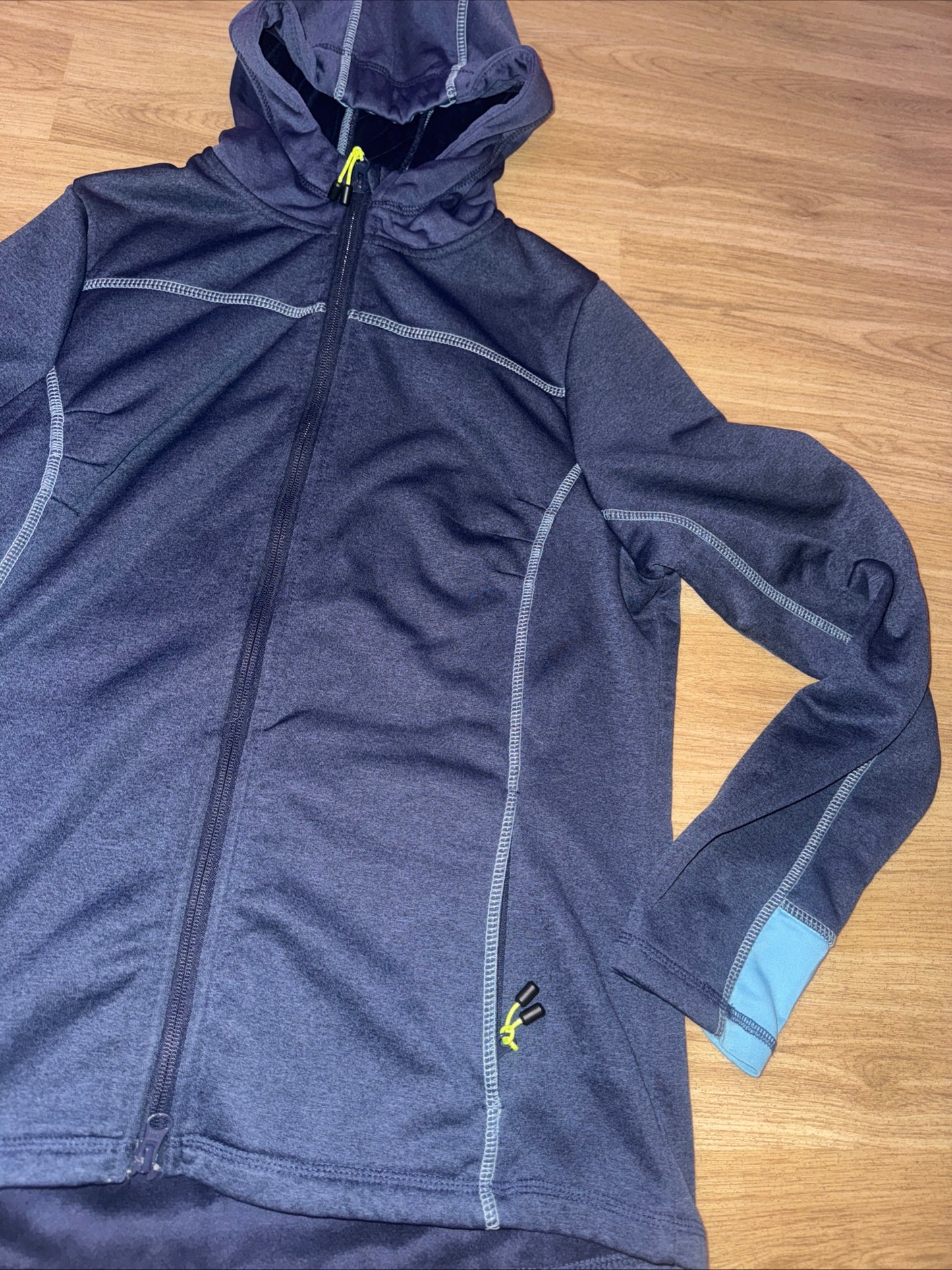 Crane Equestrian Blue Ladies Medium Fleece Lined Jacket