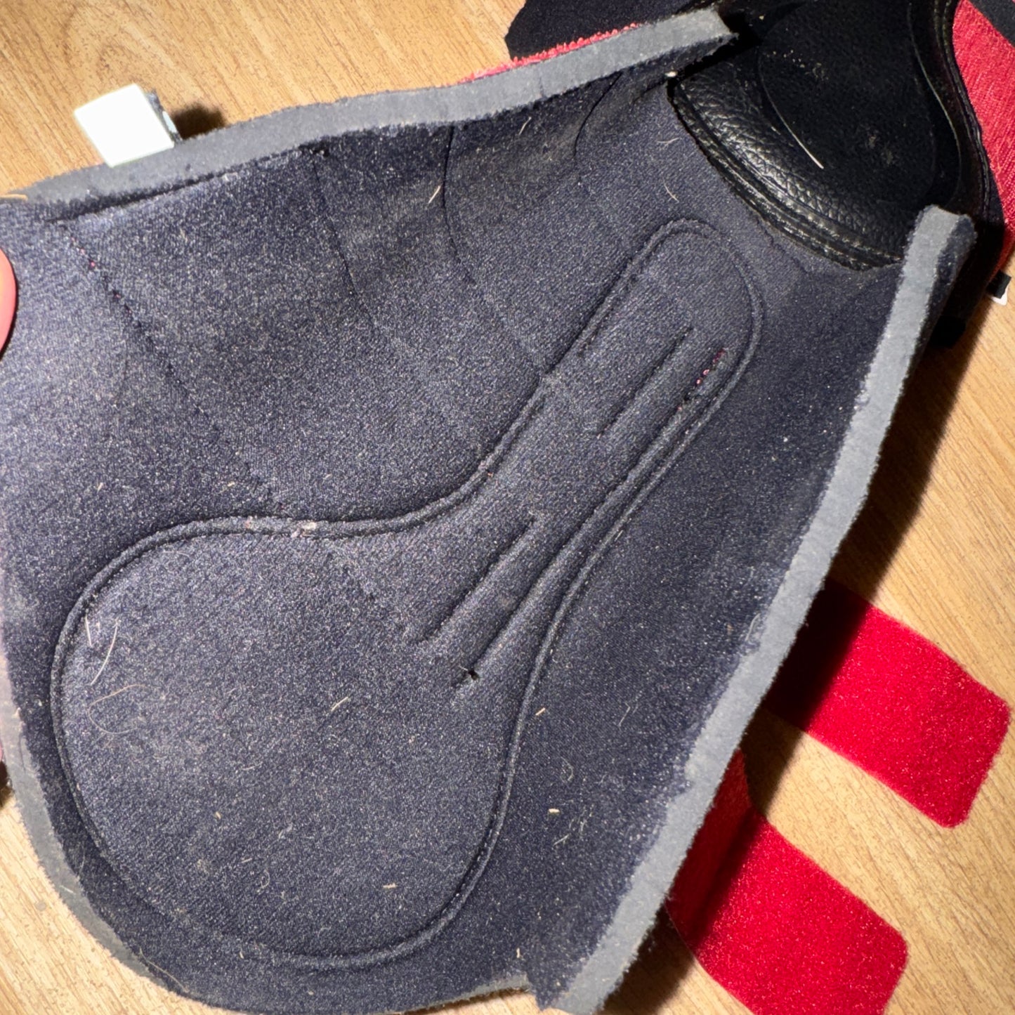 Lemieux Chilli Red Size Medium Brushing Boots Horse Equestrian Tack