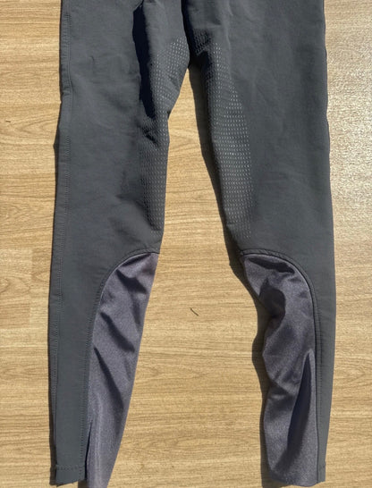 Eneng Grey Shell Stretchy Breeches 26” 28”  Ladies | Second Hand HorseRider Wear