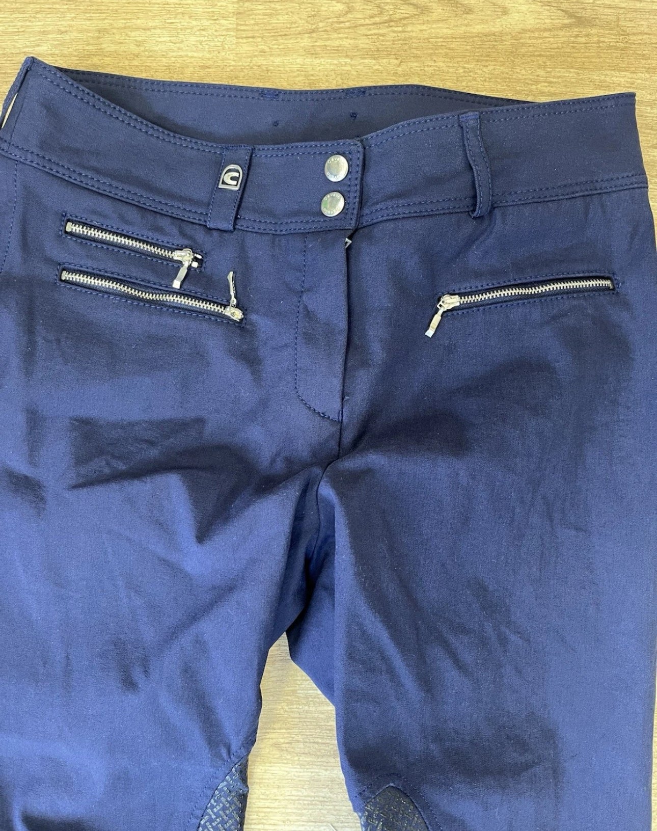 Cavallo Ladies 28” Cavagrip Navy  Breeches