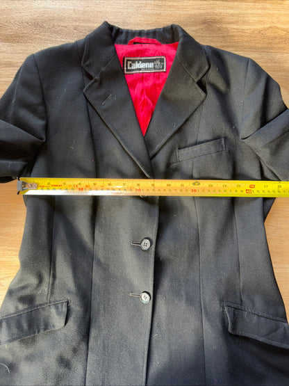 Caldene Black 38” Wool Hunting Jacket Coat - Showing #19