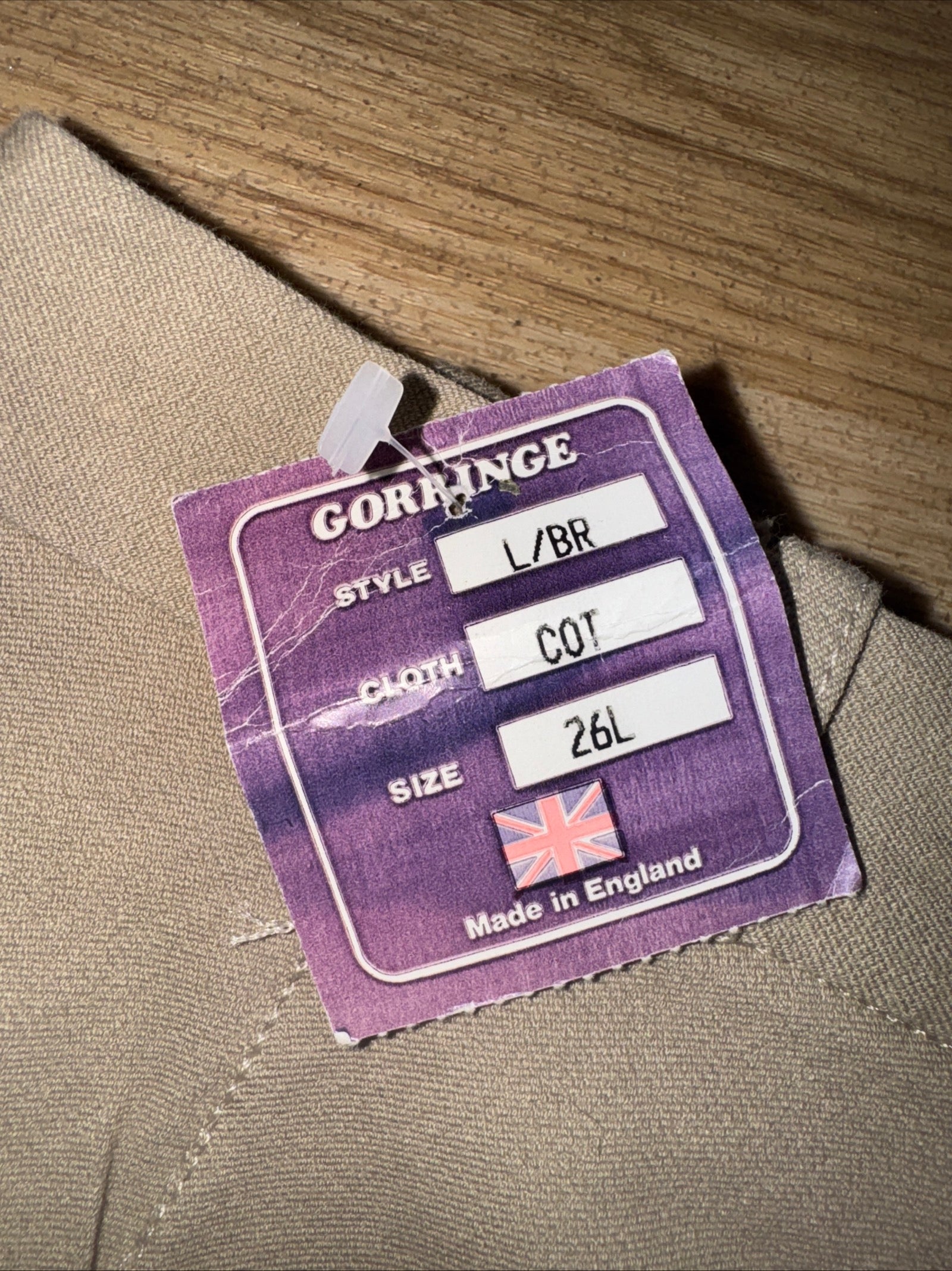 Gorringe Ladies 26” Long Leg Beige Breeches NEW RRP £47.50
