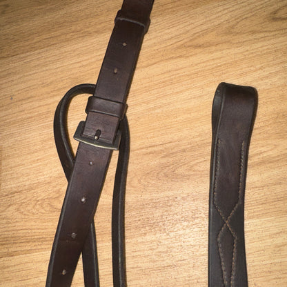 Keith Luxford Saddlery Havana Size Full English Standing Martingale #366