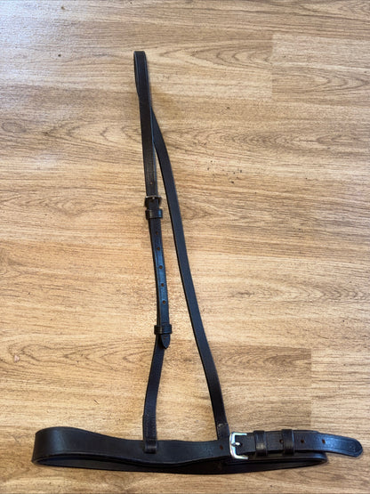 Hy Equestrian Brown Hunter Flat Noseband Full Size | Second Hand Horse Tack #88
