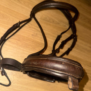Heritage English Leather Cob Bridle - BROWN #2001