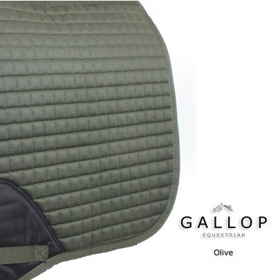 Gallop Prestige Close Contact Quilted Vented Saddle Pad