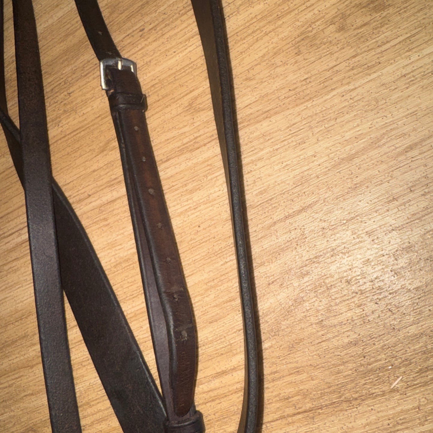 Keith Luxford Saddlery Havana Size Full English Standing Martingale #366