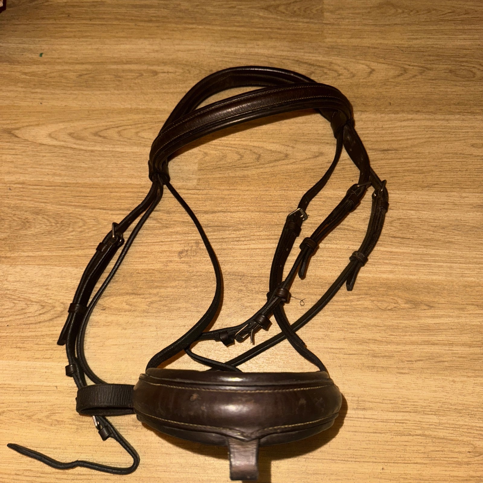Heritage English Leather Cob Bridle - BROWN #2001