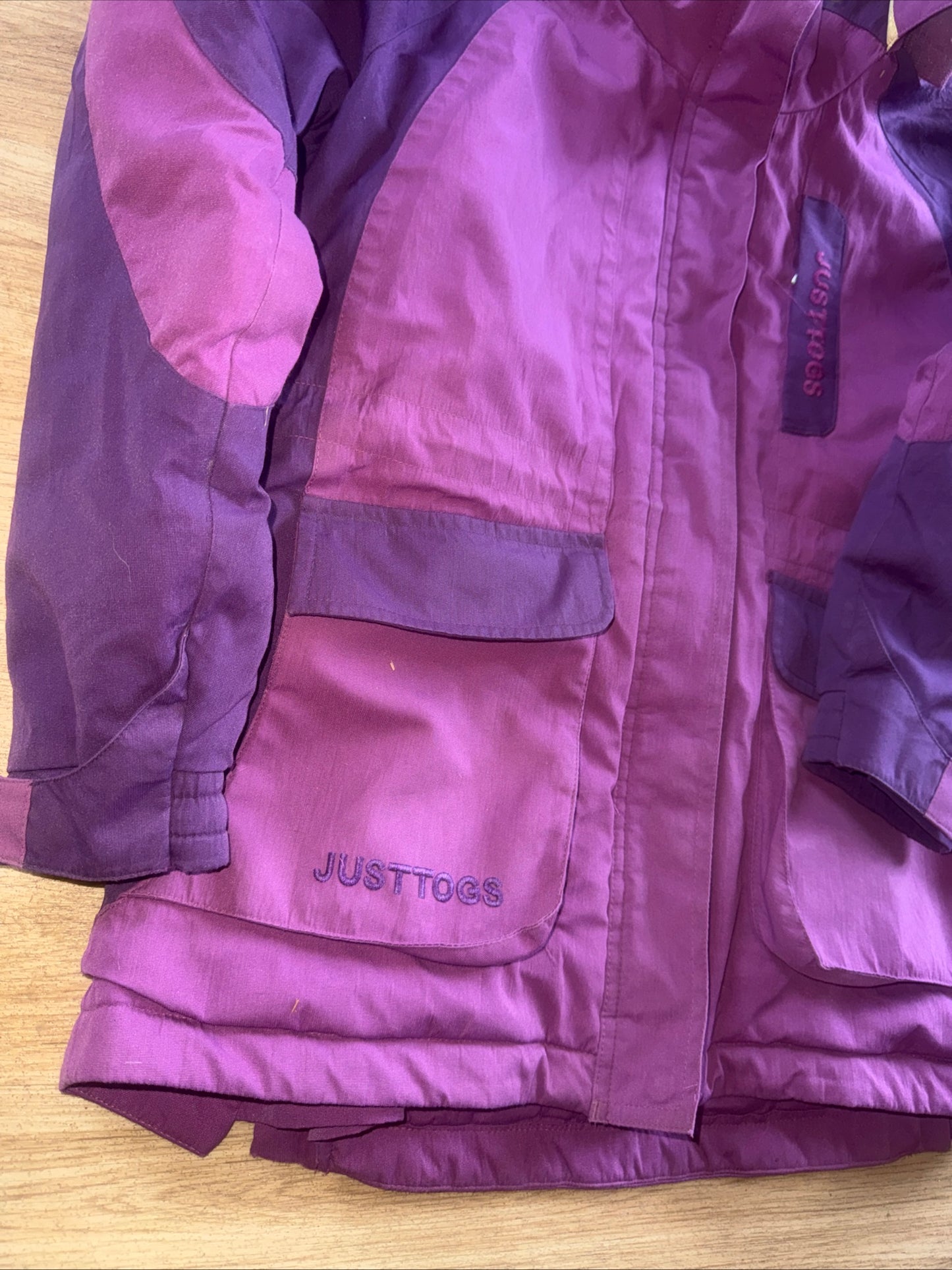 Just Togs Purple Warm 11/12 Yrs Horse Riding Jacket Coat | Second Hand Rider