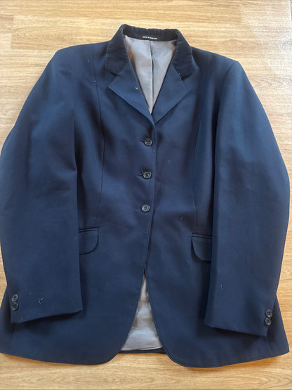 Mears Navy Ladies Chest Size 40” Show Jacket #80 Horse Showing Hunting