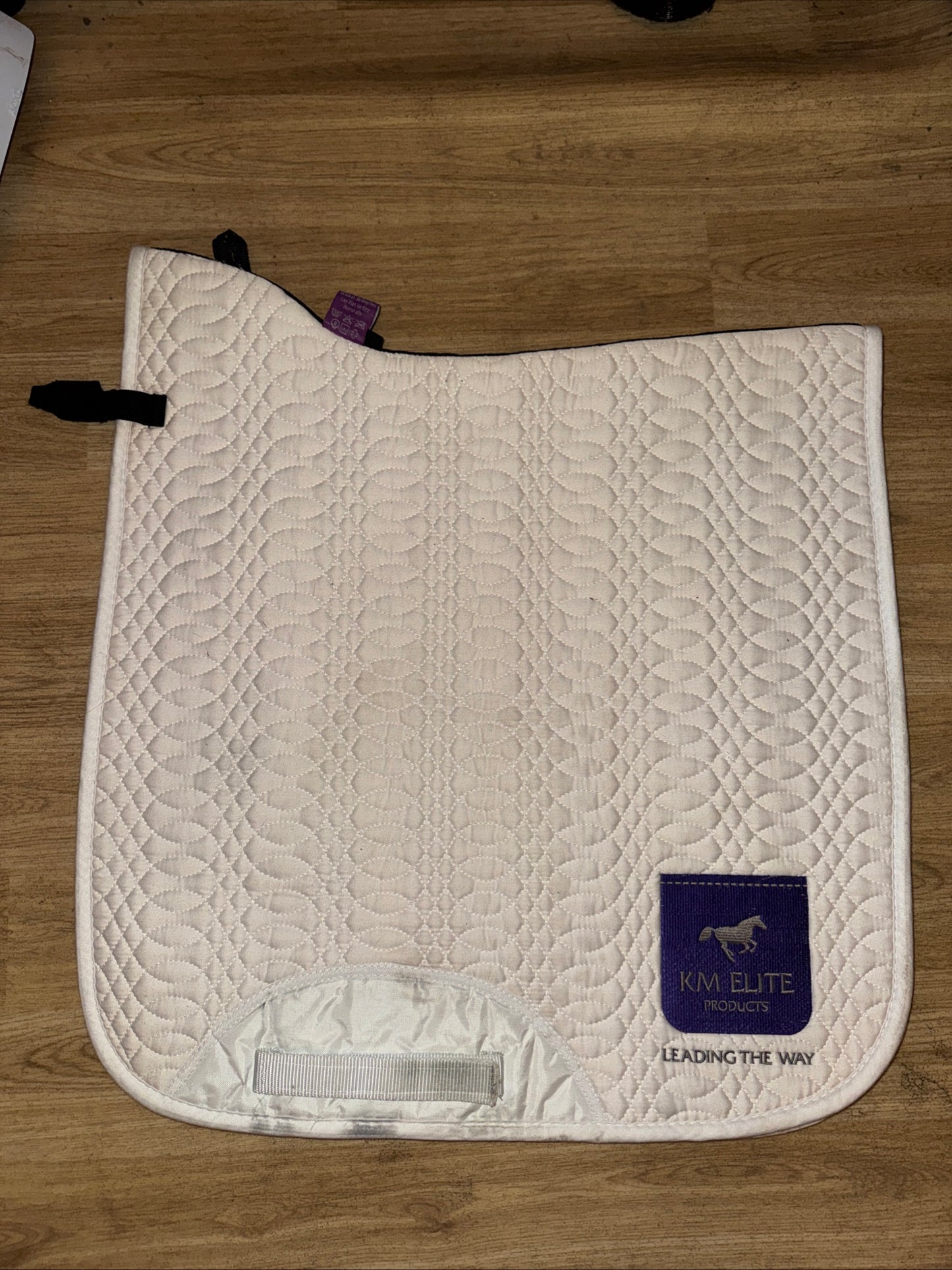 Km Elite Dressage Square Saddle Pad | Size Full | Sponsored Pad