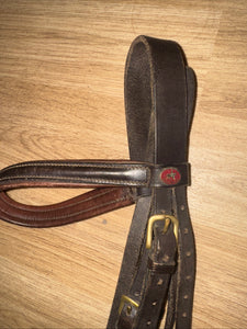 Track Right Brown Full Size Bridle - Free Postage
