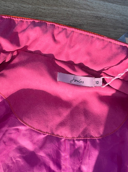 Joules Pink Brand New Ladies Size 10 Gilet Waist Jacket Quilted