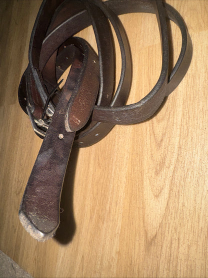 English Leather Havana Stirrup Leathers 62” #34 Second Hand Horse Tack
