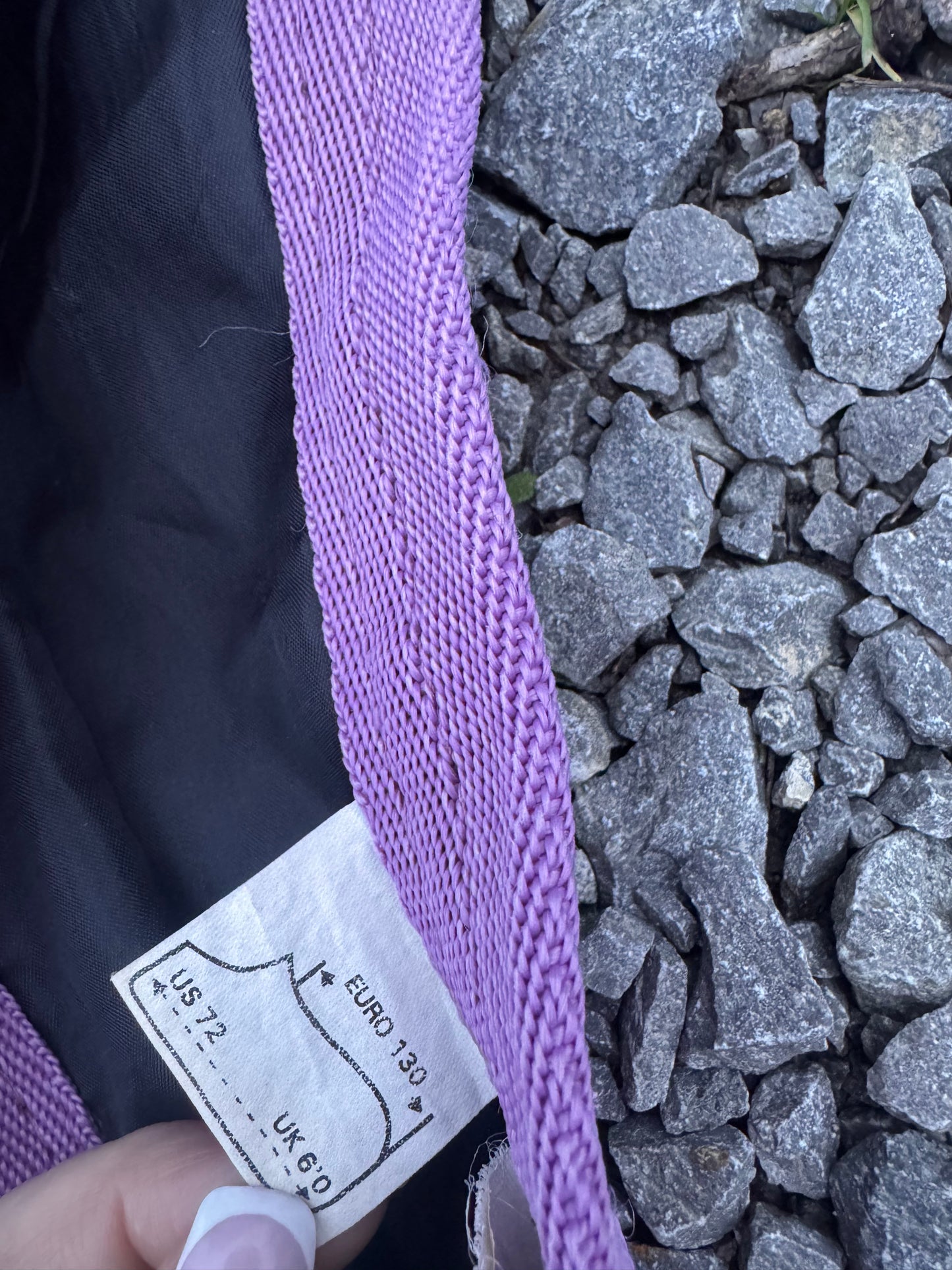Hillman Equestrian Purple 6ft No Full Half Neck Turnout Rug | 0g Waterproof