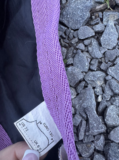 Hillman Equestrian Purple 6ft No Full Half Neck Turnout Rug | 0g Waterproof