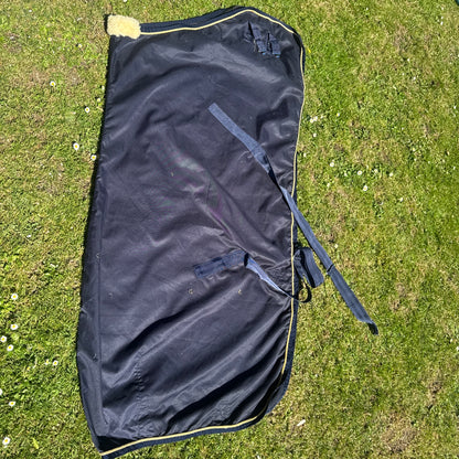 Equi Theme Navy Cotton Rug 6’6 Summer Stable Travel