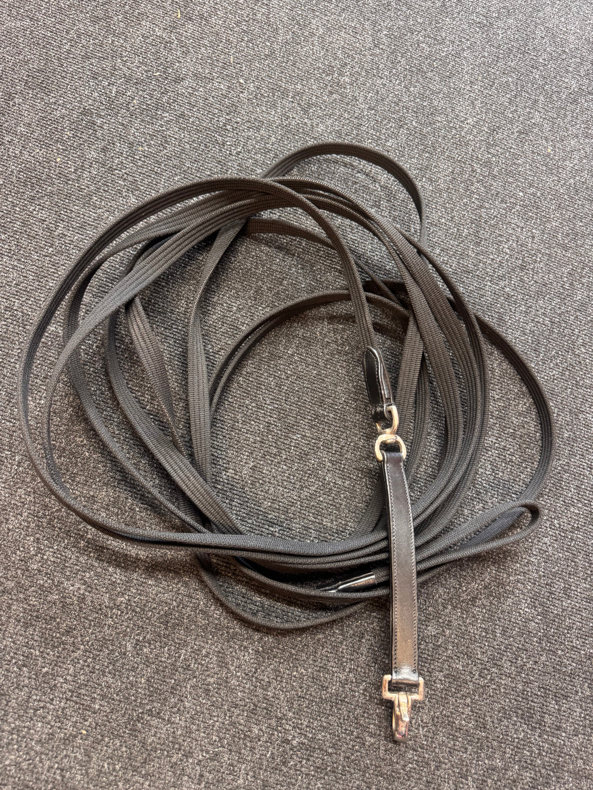 Ecorider New Lunge Line With Swivel Leather Buckle End Lunging Horse Cob Pony