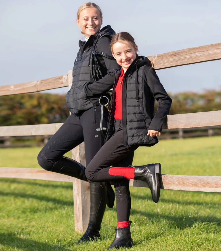 Premier Equine Diablo Junior Unisex Riding Breeches - Olive or Black