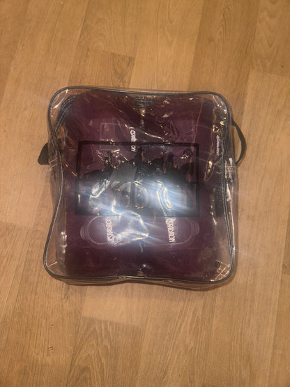Eskadron Plum Burgandy Fleece Polo Bandages - Stable Showing Travel