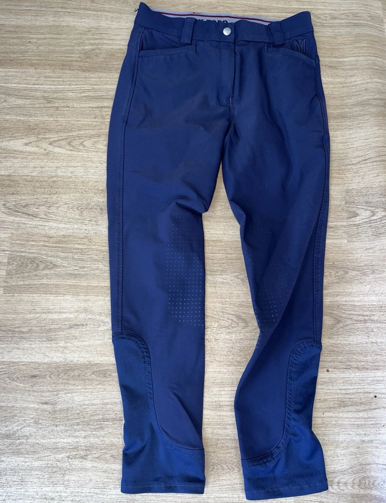 Mark Todd Girls 28” Navy Shell Breeches