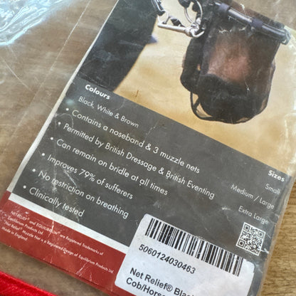 Equilibrium Net Relief Size Cob/Horse Full Head Shaker Fly Relief