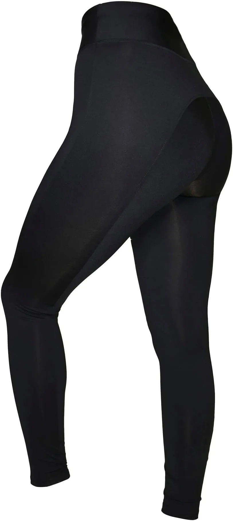 Rhinegold Everyday Ladies Riding Tights with Self Fabric Seat Panel