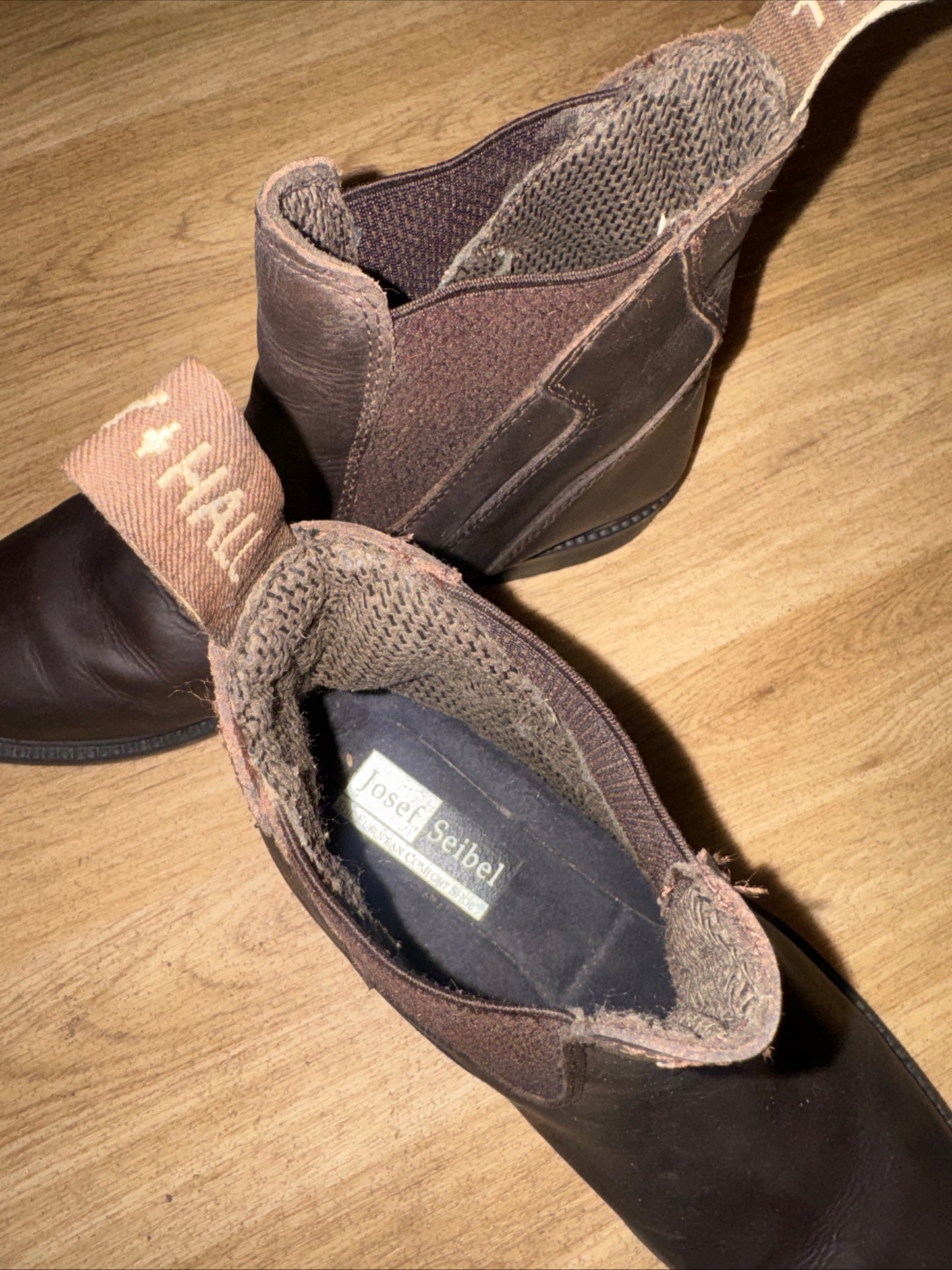 Harry Hall Brown Nubuck Leather Jodphur Boots | Size 5 | Paddock Boots Elastic