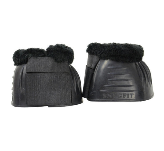 Hy Equestrian SnugFit Fleece Topped Over Reach Boots