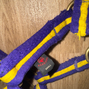 Aerborn Purple / Yellow Small Pony Headcollar