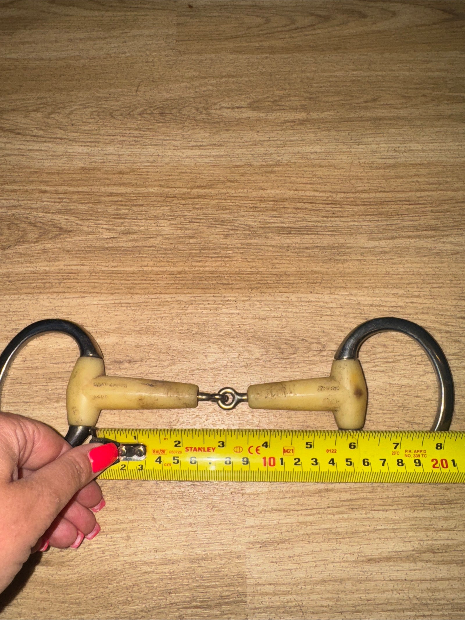 5.5” Genuine Happymouth Eggbutt Snaffle