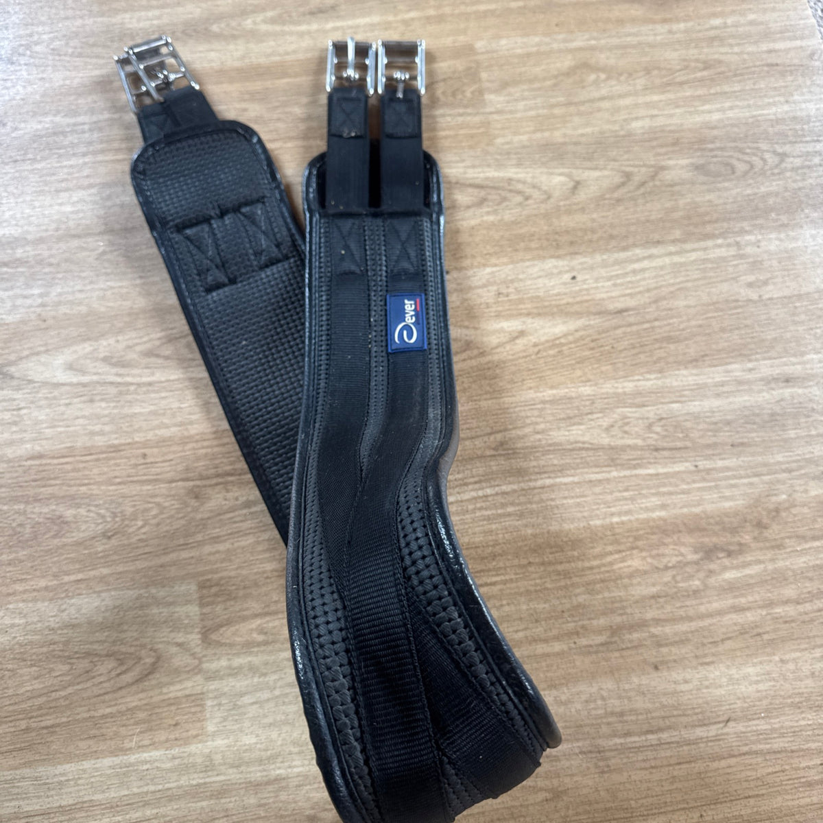 Dever 54” Black Elasticated Girth Padded Comfort Horse Tack
