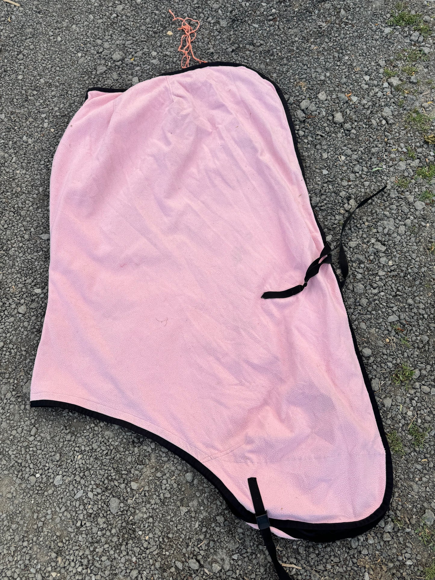 Pink 5’9 Fleece Rug | Second Hand Pony Cob Horse Tack