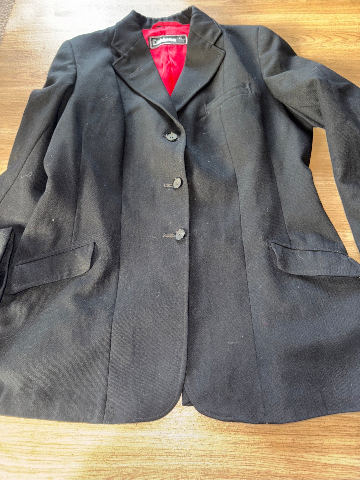 Caldene Black 38” Wool Hunting Jacket Coat - Showing #19