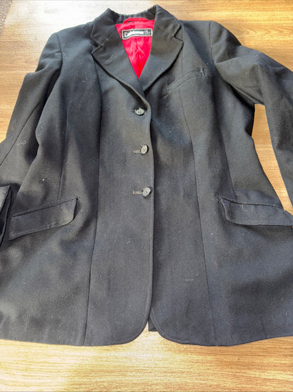 Caldene Black 38” Wool Hunting Jacket Coat - Showing #19