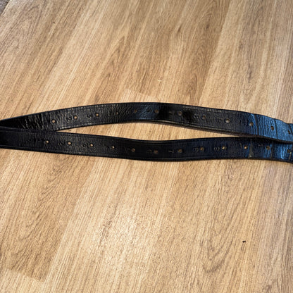 Black Leather 56” Stirrup Leathers #68 | Second Hand Tack