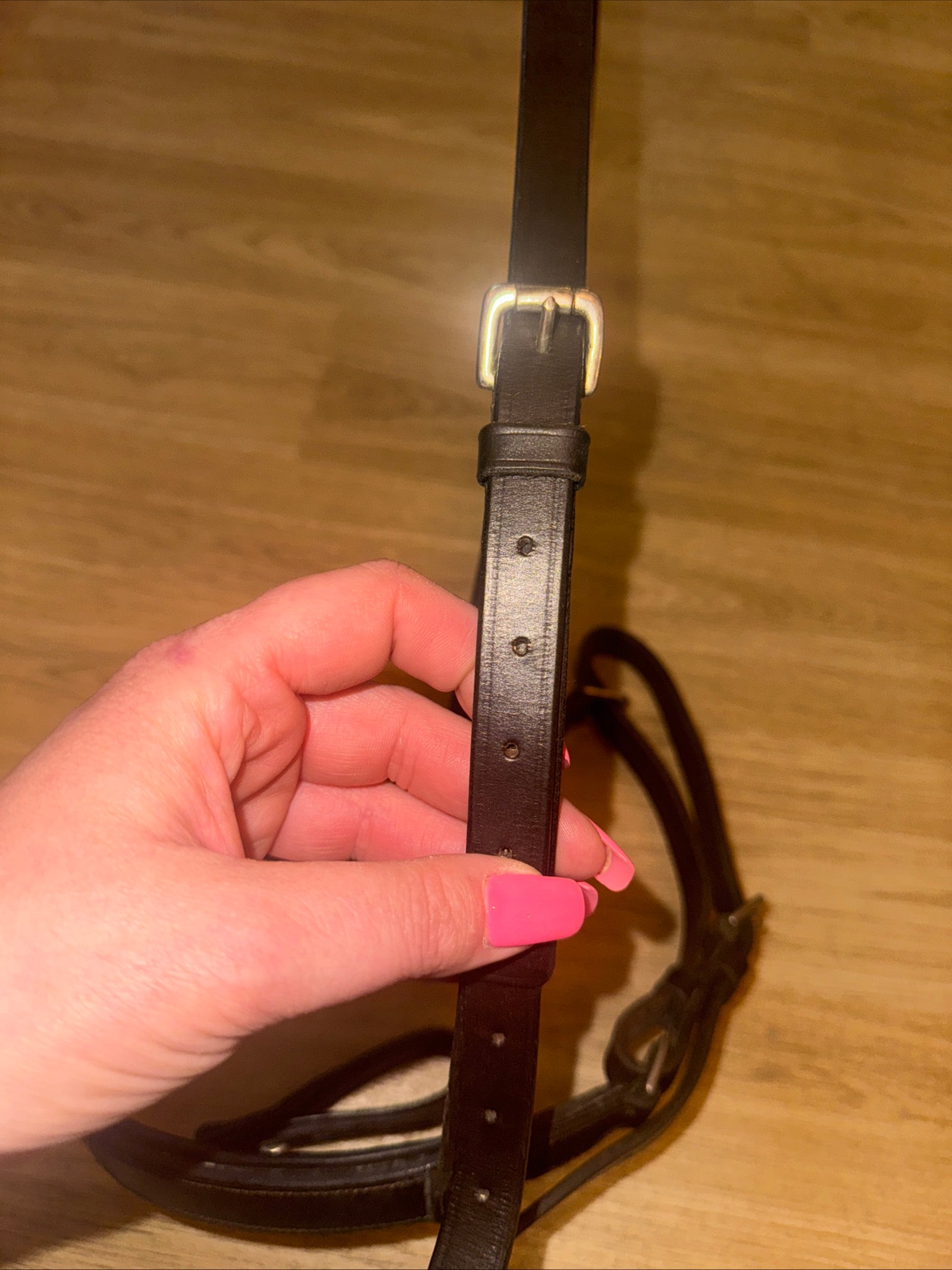 Full Size ENGLISH Brown Worcester Noseband - Free Post