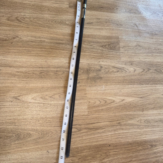 Black 23” Leather Showing Cane | Show Second Hand Rider Horse Tack Pony Cob #20