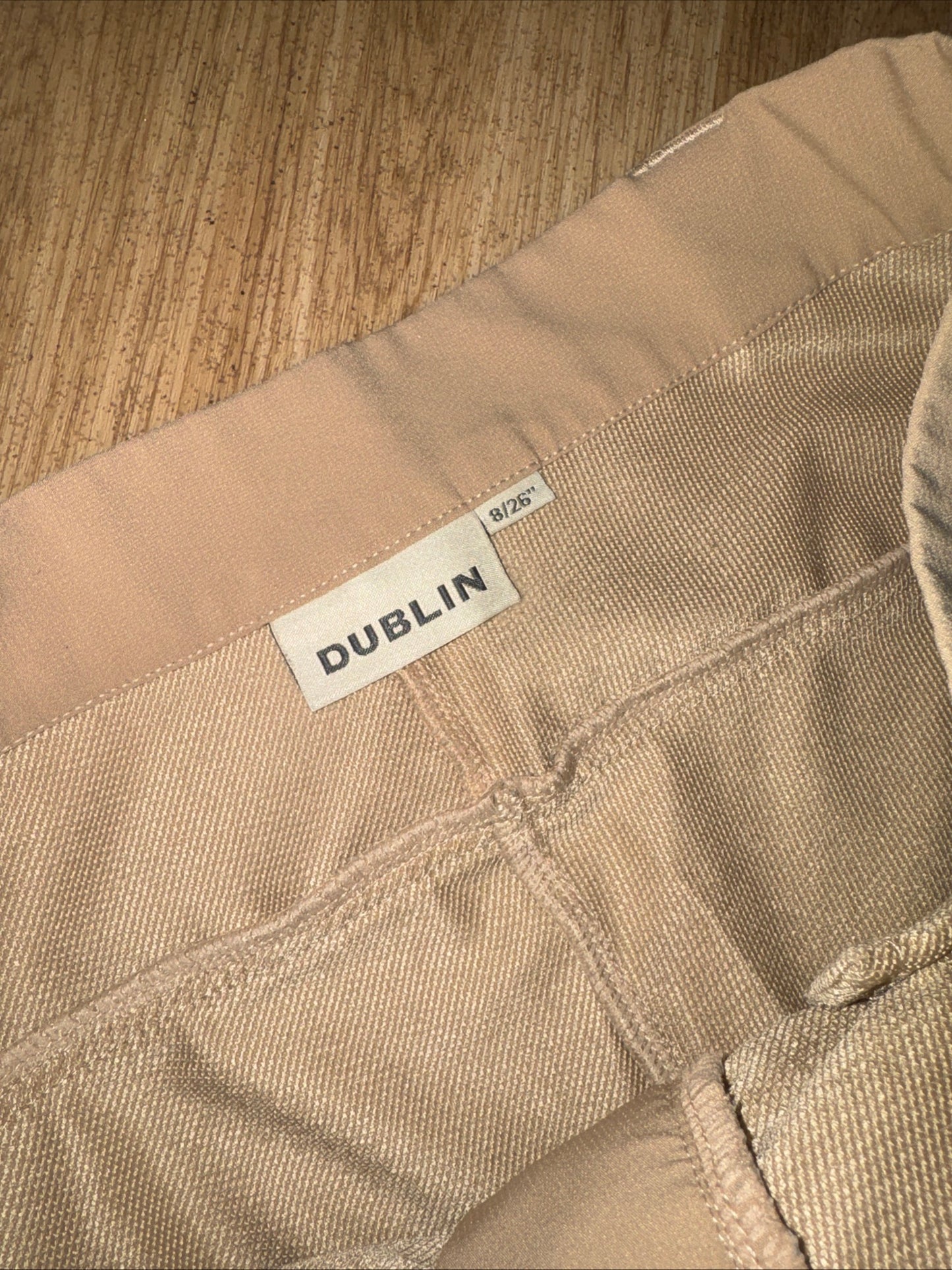 Dublin Summer Weight Ultra Lightweight Beige Ladies 26” 8 Breeches