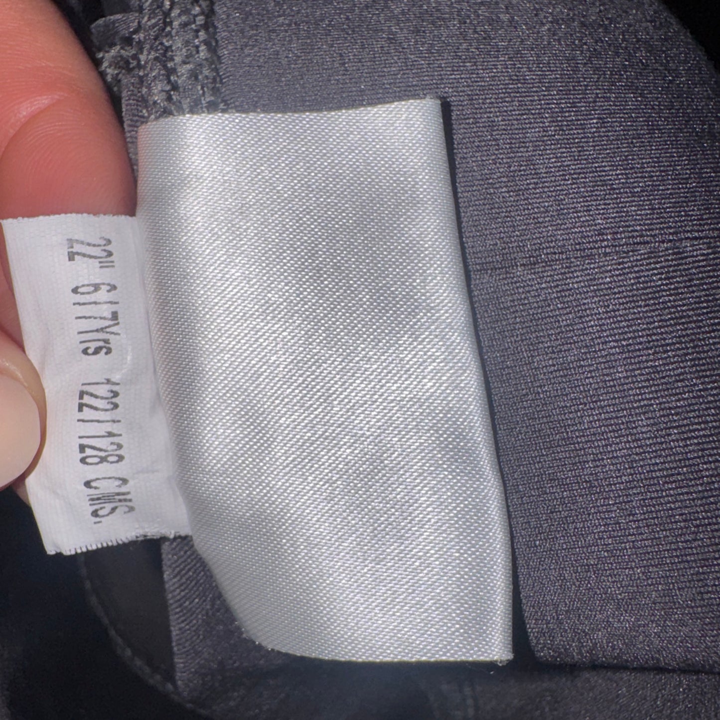 Firefoot Girls 22” 6/7yrs Pink Grey Horse Riding Tights | Second Hand Tack Rider