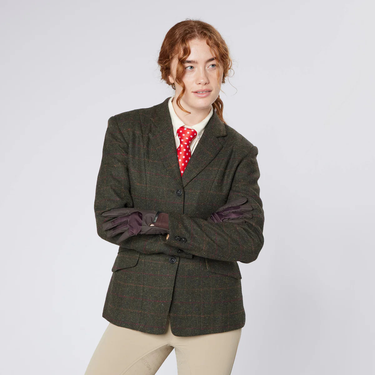 Cameo Tweed Jacket - Seaweed