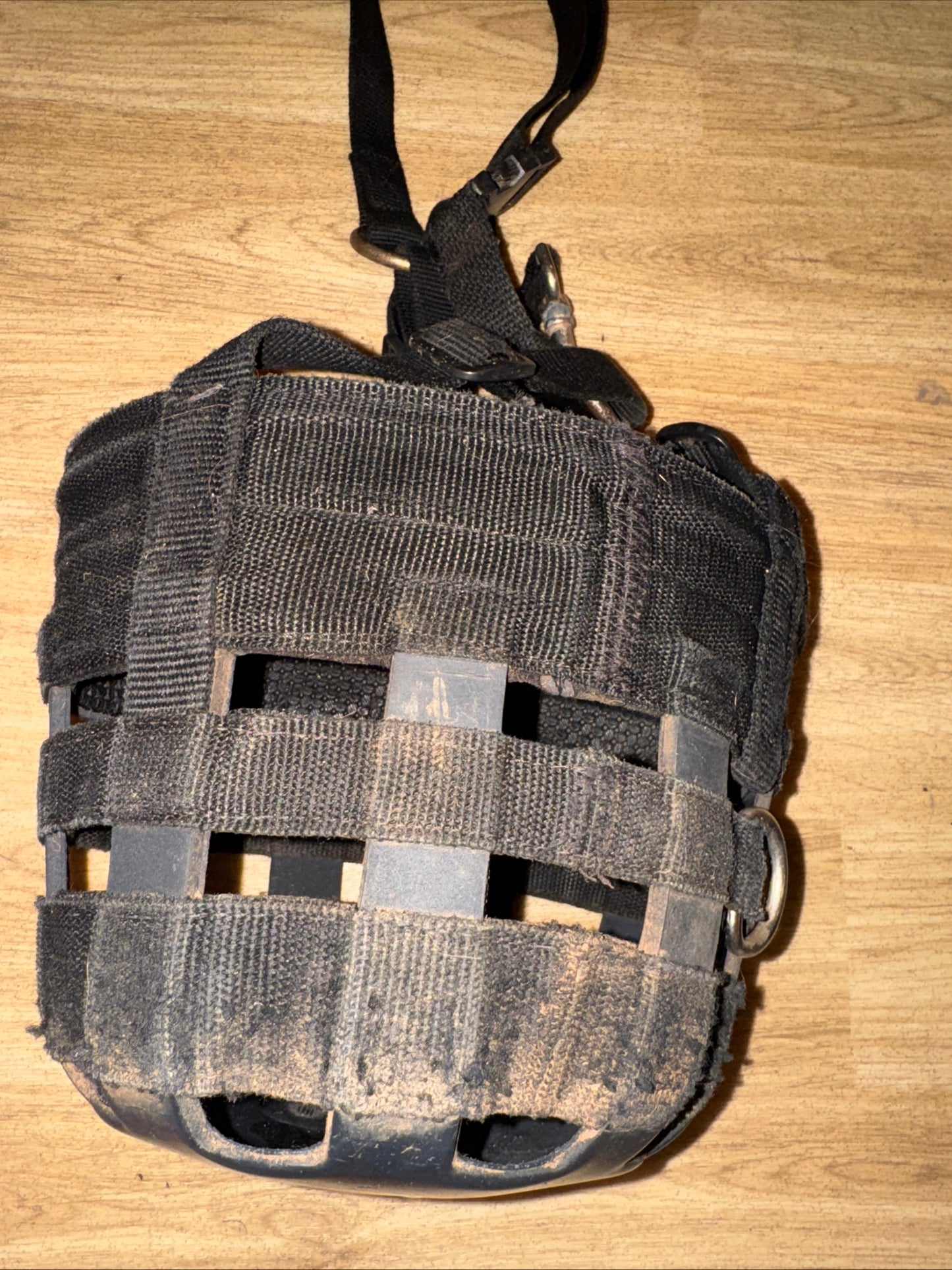 Black Size Large Grazing Muzzle - Obese Laminitis #8