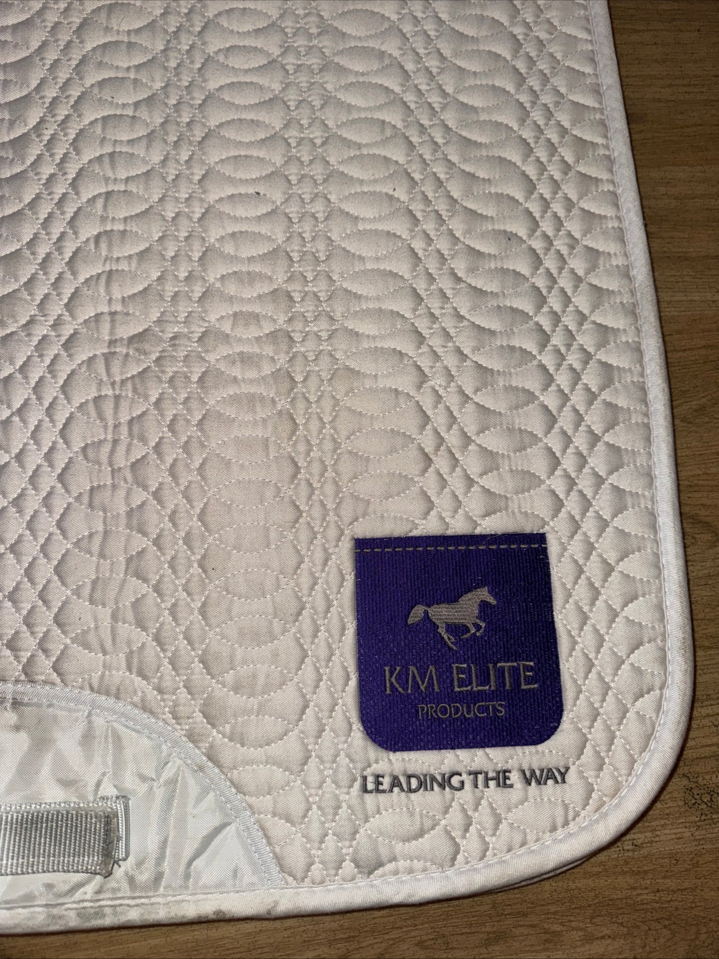 Km Elite Dressage Square Saddle Pad | Size Full | Sponsored Pad