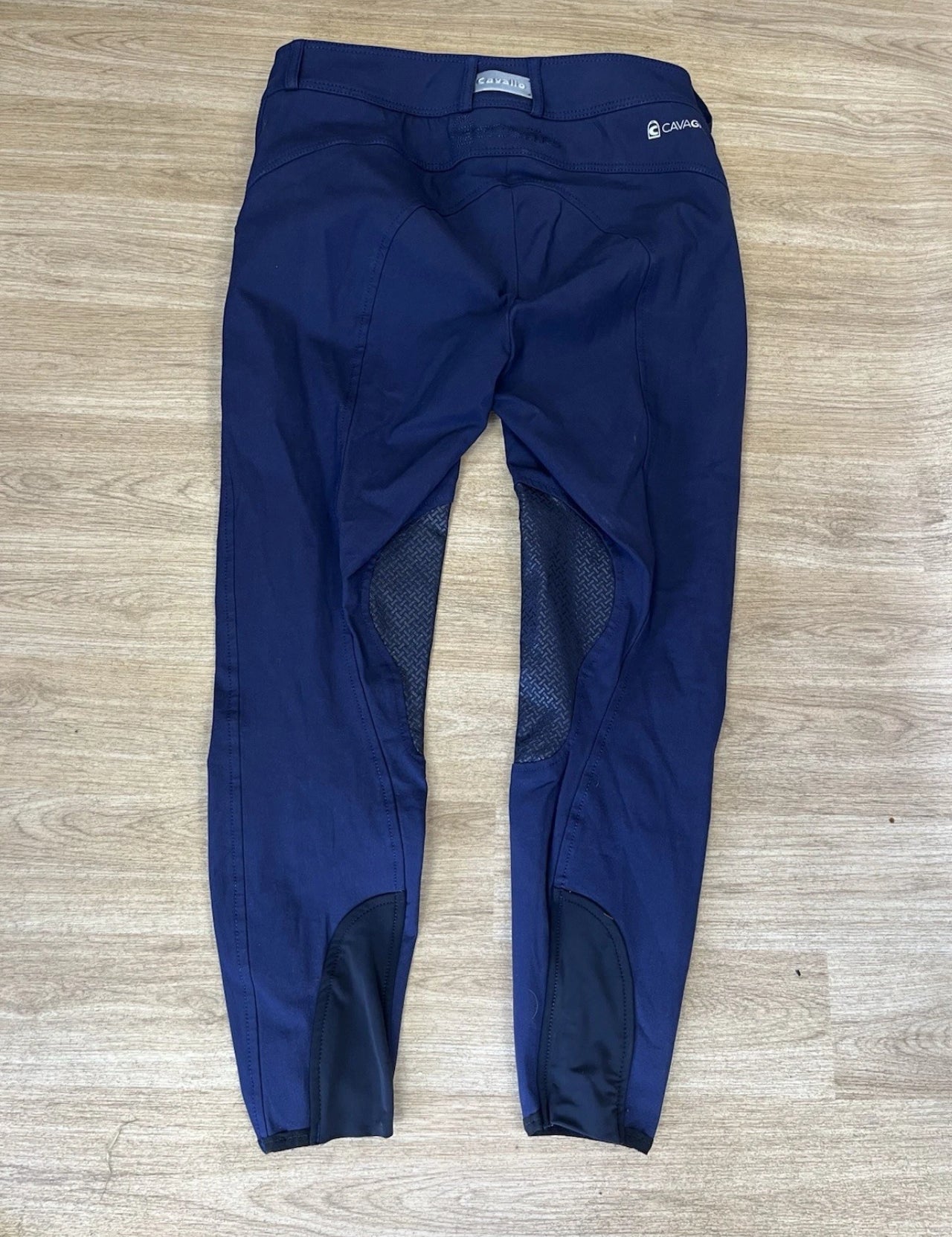 Cavallo Ladies 28” Cavagrip Navy  Breeches